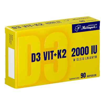 D3 Vit + K2 2000 IU Herbapol Wrocław
