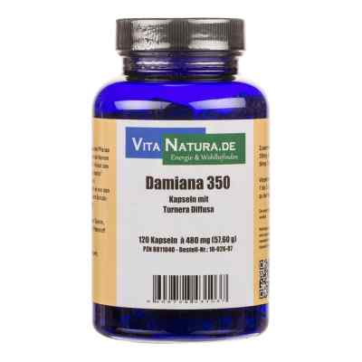 Damiana 350 mg Kapseln 120 szt. od Vita Natura GmbH & Co. KG PZN 08811040