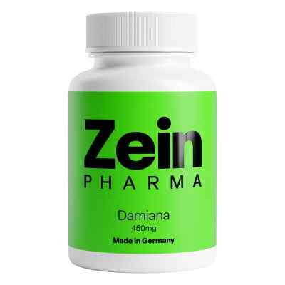 Damiana kapsułki 450 mg ekstraktu z liści 100 szt. od ZeinPharma Germany GmbH PZN 09542702