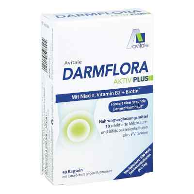 Darmflora Aktiv Plus 100 MLN bakterii + witaminy kapsułki 40 szt. od Avitale GmbH PZN 14025386