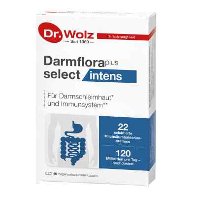 Darmflora plus select intens kapsułki 40 szt. od Dr. Wolz Zell GmbH PZN 13839419