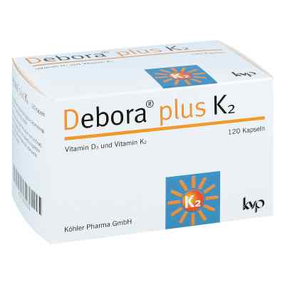 Debora plus K2 kapsułki  120 szt. od Köhler Pharma GmbH PZN 12510172