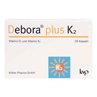 Debora plus K2 kapsułki 20 szt. od Köhler Pharma GmbH PZN 12510143