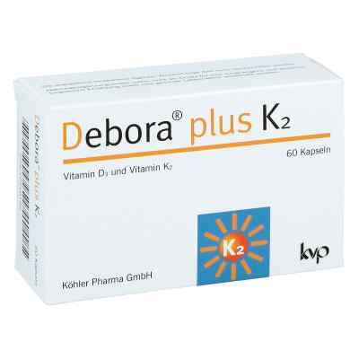 Debora plus K2 kapsułki 60 szt. od Köhler Pharma GmbH PZN 12510166