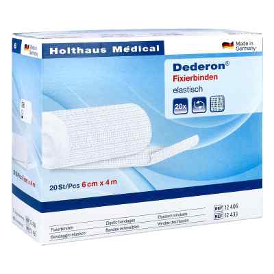 Dederon opaski scalające 4 m x 6 cm 20 szt. od Holthaus Medical GmbH & Co. KG PZN 04094908