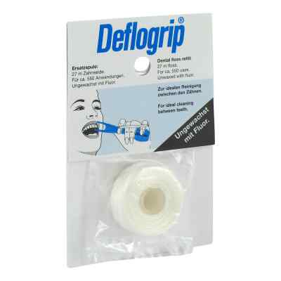 Deflogrip Ersatzspule ungewachst m.Fluor 1 szt. od Megadent Deflogrip Gerhard Reeg  PZN 07427658