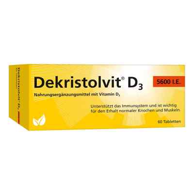 Dekristolvit witamina D3 5.600 I.e. tabletki 60 szt. od Hübner Naturarzneimittel GmbH PZN 11709693