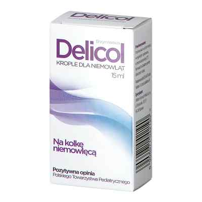 Delicol na kolkę niemowlęcą 15 ml od CELSIS FAREMACEUTICA SA PZN 08300165