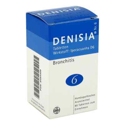 Denisia 6 Atemwegserkrankungen Tabl. 80 szt. od DHU-Arzneimittel GmbH & Co. KG PZN 08494409