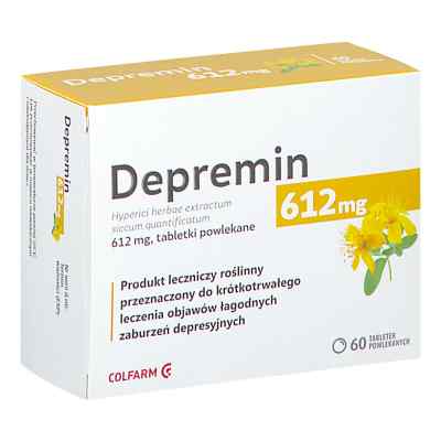 Depremin 612 mg tabletki 60  od  PZN 08304561