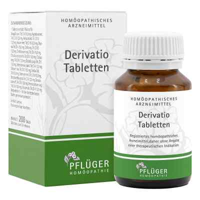Derivatio tabletki 200 szt. od Homöopathisches Laboratorium Alexander Pflüger Gmb PZN 02782283