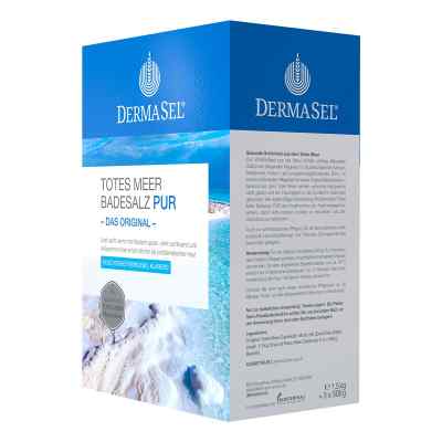 Dermasel Totes Meer Badesalz Pur 1.5 kg od MCM KLOSTERFRAU Vertr. GmbH PZN 07588031