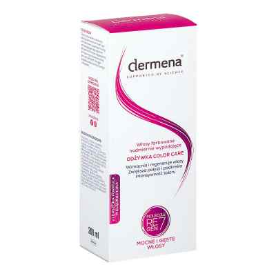 DERMENA COLOR CARE Odżywka d/wł. zniszczonych farbowaniem, nadmi 200 ml od PHARMENA S.A. PZN 08303783