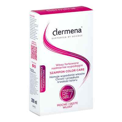 DERMENA COLOR CARE Szampon do włosów zniszczonych farbowaniem, n 200 ml od PHARMENA S.A. PZN 08303417