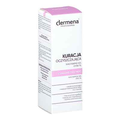 DERMENA PROFESSIONAL Kuracja oczyszczająca Niacynamid 10% Cynk 1 20 ml od PHARMENA S.A. PZN 08303419