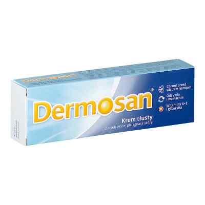 Dermosan krem tłusty do twarzy i ciała 40 g od GLAXOSMITHKLINE PHARMACEUTICALS  PZN 08301824