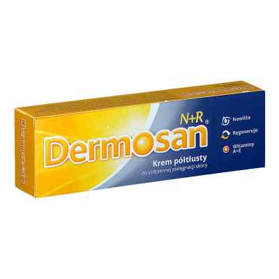DERMOSAN N+R Krem półtłusty d/piel.skóry 40 g od GLAXOSMITHKLINE PHARMACEUTICALS S.A. PZN 08301596
