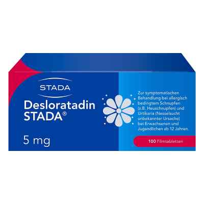 Desloratadin Stada 5 mg Filmtabletten 100 szt. od STADA Consumer Health Deutschland GmbH PZN 16610048