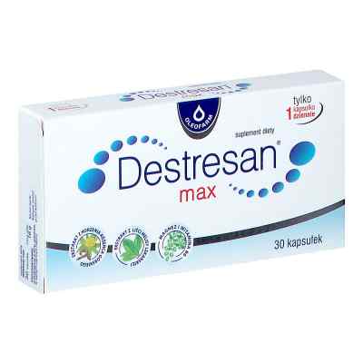Destresan max kapsułki 30  od OLEOFARM SP. Z O.O. PZN 08303006