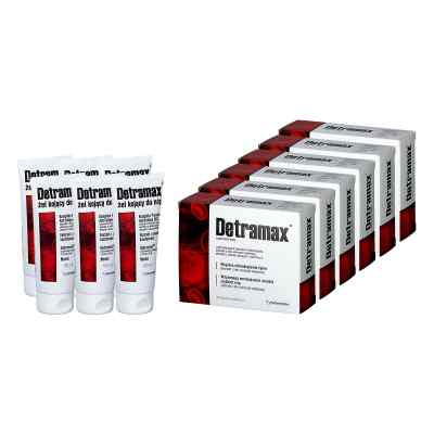 Detramax supl.diet.(6x60tabl) + Detramax Żel (6x75ml) gratis