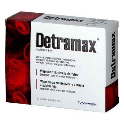 Detramax tabletki 60 od NOVASCON PHARMACEUTICALS SP. Z O PZN 08300445