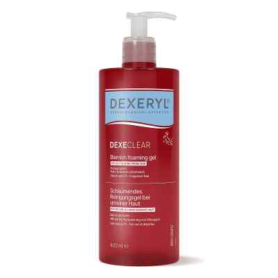 Dexeryl Dexeclear pieniący żel oczyszczający do skóry z niedosko