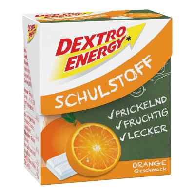 Dextro Energy Schulstoff Orange kostka 50 g od Kyberg Pharma Vertriebs GmbH PZN 09245996