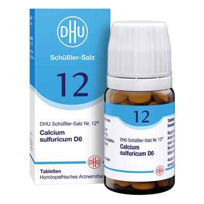 DHU Sól Schüßlera Nr 12 Calcium sulfuricum D6 Tabletki