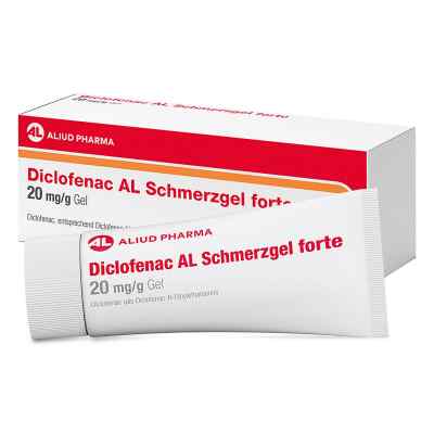 Diclofenac AL Żel przeciwbólowy Forte 20 mg/g 150 g od ALIUD Pharma GmbH PZN 18719884
