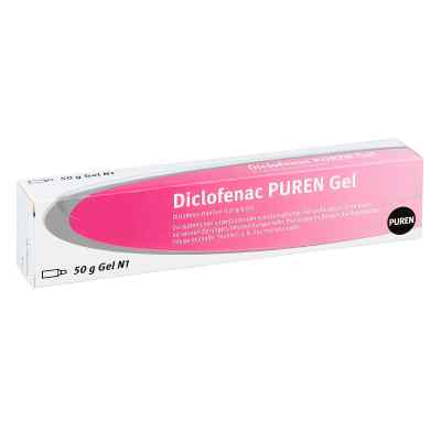Diclofenac Puren Gel 50 g od PUREN Pharma GmbH & Co. KG PZN 11354132