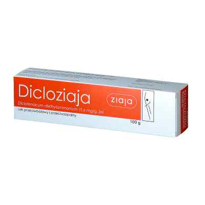 Dicloziaja żel 100 g od ZIAJA LTD. Z.P.L. SP. Z 0.0. PZN 08300176