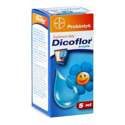Dicoflor krople dla niemowląt i dzieci 5 ml od LABOMAR PZN 08300989