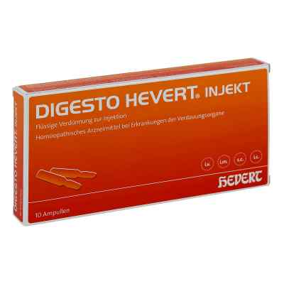 Digesto Hevert injekt ampułki 10X2 ml od Hevert-Arzneimittel GmbH & Co. K PZN 14360966