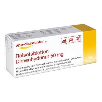 Dimenhydrynat 50 mg tabletki 20 szt. od Apotheke im Paunsdorf Center PZN 16580956