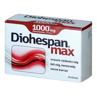 Diohespan Max tabletki 30  od AFLOFARM FABRYKA LEKÓW SP.Z O.O. PZN 08300228