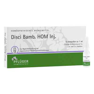 Disci Bamb Hom Inj. 1 ml 10 szt. od Homöopathisches Laboratorium Ale PZN 01876935