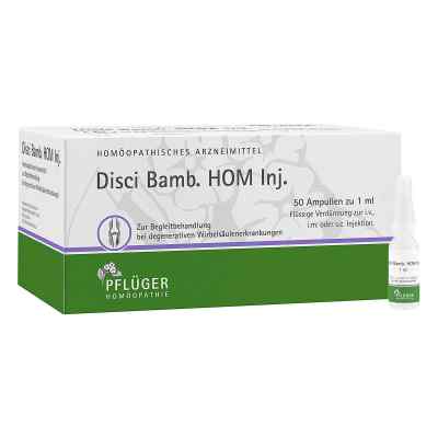 Disci Bamb Hom Inj. 1 ml 50 szt. od Homöopathisches Laboratorium Ale PZN 01876941