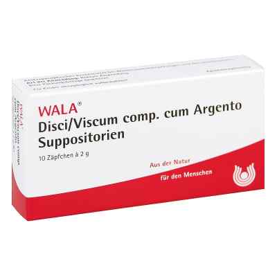 Disci/ Viscum Comp. c. Argento czopki 10X2 g od WALA Heilmittel GmbH PZN 01880664