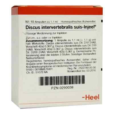 Discus Intervertebr. 1,1 ml ampułki