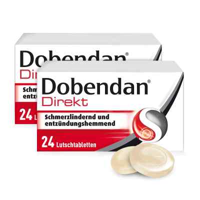 Dobendan Direkt Flurbiprofen 8,75 mg Lutschtabletten   2x24 szt. od Reckitt Benckiser Deutschland Gm PZN 08100050