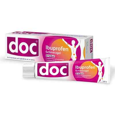 Doc Ibuprofen żel przeciwbólowy 5% 200 g od HERMES Arzneimittel GmbH PZN 18017171