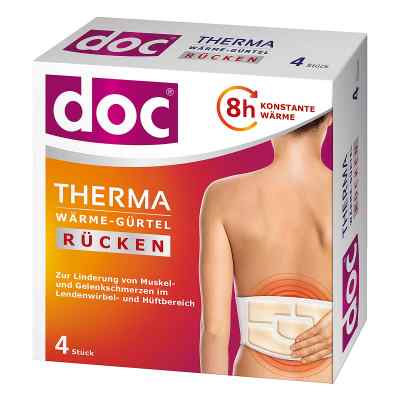 Doc Therma Wärme-gürtel pasy rozgrzewające 4 szt. od HERMES Arzneimittel GmbH PZN 18017142