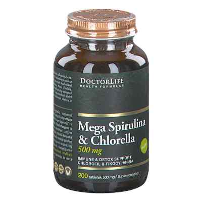 Doctor Life Mega Spirulina & Chlorella tabletki