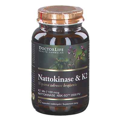 Doctor Life Nattokinase & K2 kapsułki