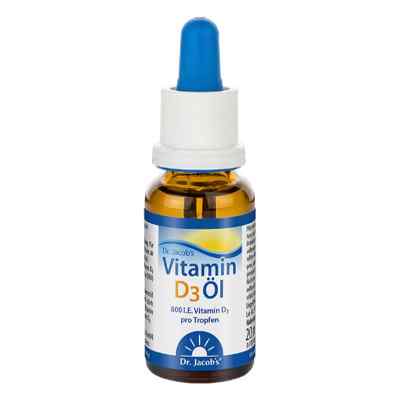 Doktor Jacob witamina D3 w oleju, krople 20 ml od Dr.Jacobs Medical GmbH PZN 10038446