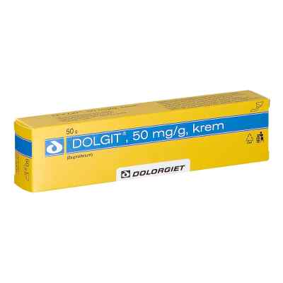 Dolgit krem przeciwbólowy i przeciwzapalny 50 g od DOLORGIET GMBH & CO. KG PZN 08301742