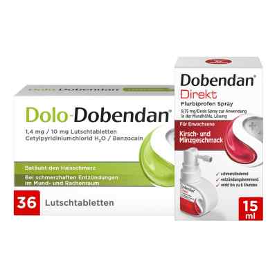 Dolo-Dobendan 24 stk  Dobendan Direkt Flurbiprofen Spray 15 ml 1 szt. od Reckitt Benckiser Deutschland Gm PZN 08100027