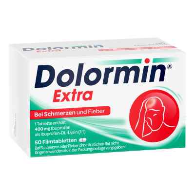 Dolormin Extra tabletki powlekane 50 szt. od Johnson & Johnson GmbH (OTC) PZN 02400229