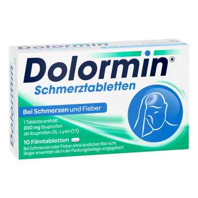 Dolormin Filmtabl. 10 szt. od Johnson & Johnson GmbH (OTC) PZN 04590205