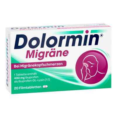 Dolormin Tabletki na migrenę 20 szt. od Johnson & Johnson GmbH (OTC) PZN 01300827